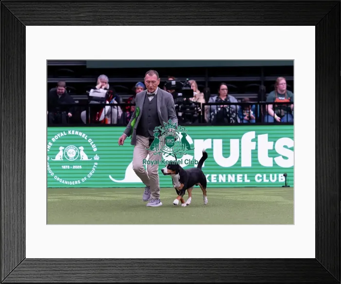 Framed Print : Lubos Novy from Czech Republic with Bruno Framed Print : Lubos Novy from Czech Republic with Bruno