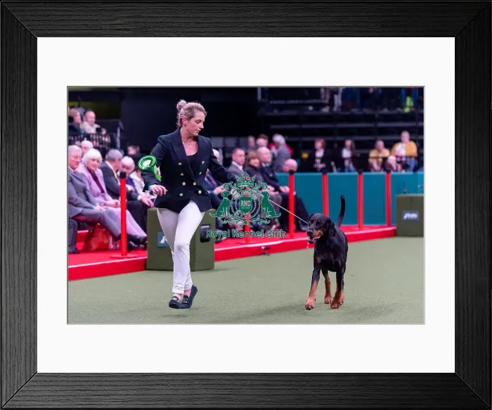 Framed Print : Sam Jones from Chippenham, Wiltshire with Alvin Framed Print : Sam Jones from Chippenham, Wiltshire with Alvin