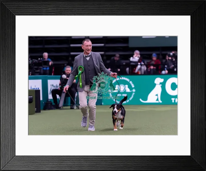 Framed Print : Lubos Novy from Czech Republic with Bruno Framed Print : Lubos Novy from Czech Republic with Bruno