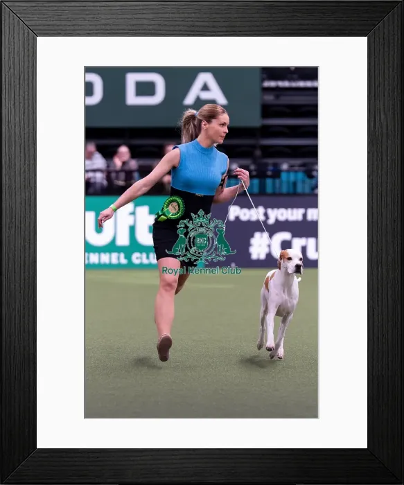 Framed Print : Amelia Siddle from Devon with Patsy Framed Print : Amelia Siddle from Devon with Patsy