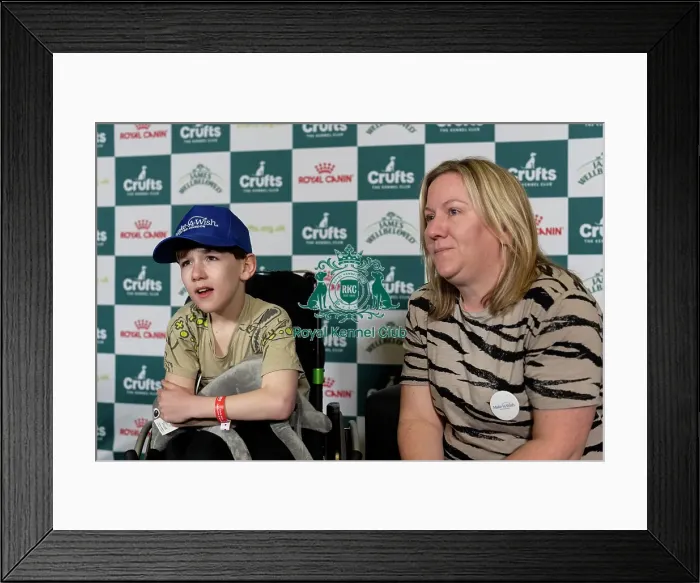Framed Print : Frankie Sheridan-Hill, 9, and mum Amy Sheridan-Hill Framed Print : Frankie Sheridan-Hill, 9, and mum Amy Sheridan-Hill