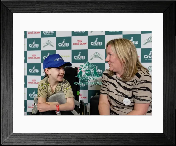 Framed Print : Frankie Sheridan-Hill, 9, and mum Amy Sheridan-Hill Framed Print : Frankie Sheridan-Hill, 9, and mum Amy Sheridan-Hill
