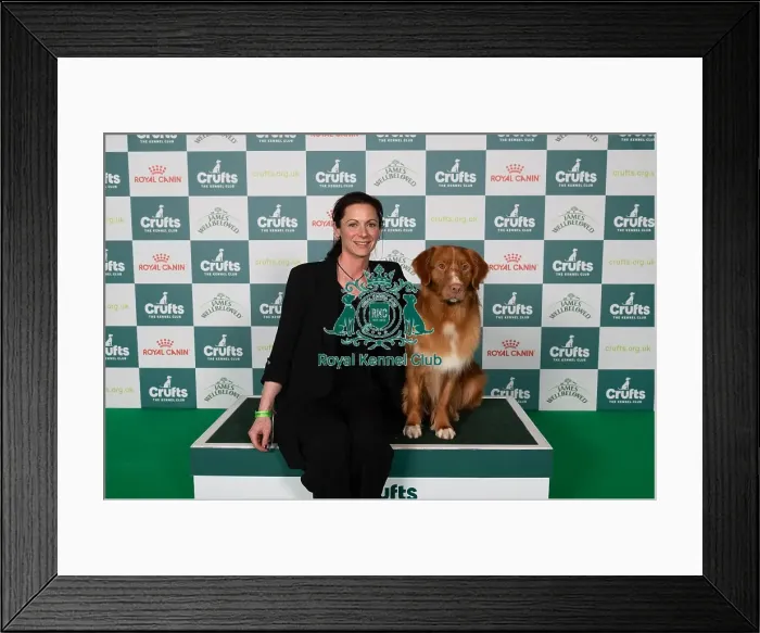 Framed Print : Michelle Elkin from Kings Langley with Quentin