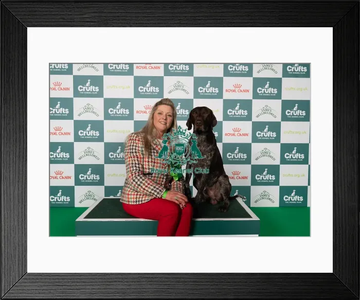 Framed Print : Zoe Sielski from Cleveleys, Lancashire with Bolt Framed Print : Zoe Sielski from Cleveleys, Lancashire with Bolt