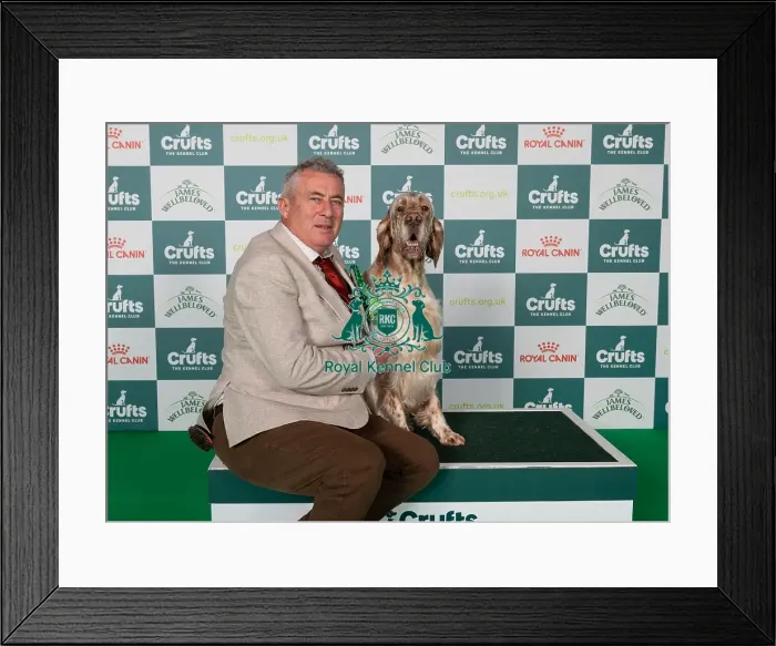 Framed Print : Aiden McKiernan from Ballycastle with Osian Framed Print : Aiden McKiernan from Ballycastle with Osian