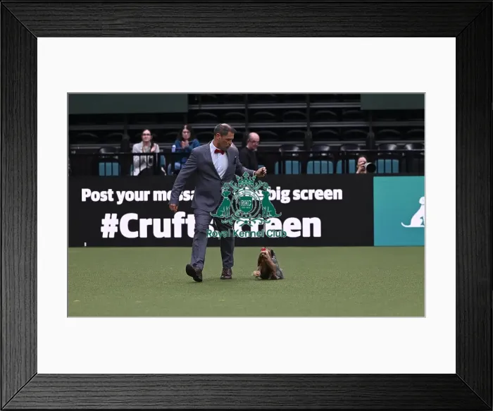 Framed Print : Sergio Amien from Segovia, Spain with Jenny