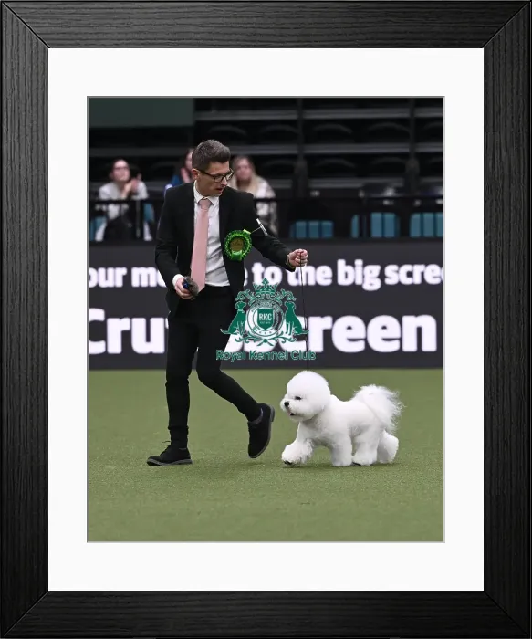 Framed Print : Rich Smith from Kettering with Ronnie Framed Print : Rich Smith from Kettering with Ronnie