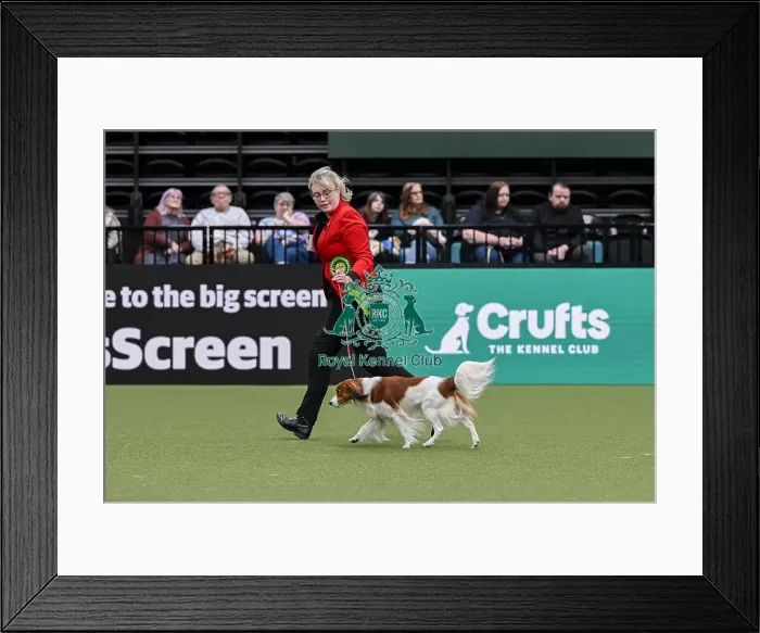 Framed Print : Molly Wallis from Byran, North Yorkshire with Eric