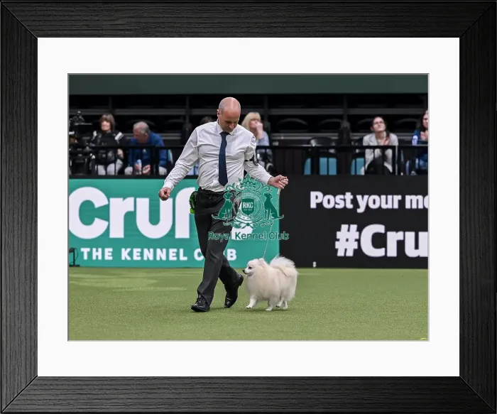 Framed Print : Gary Pearce from Middlesborough with Sam Framed Print : Gary Pearce from Middlesborough with Sam