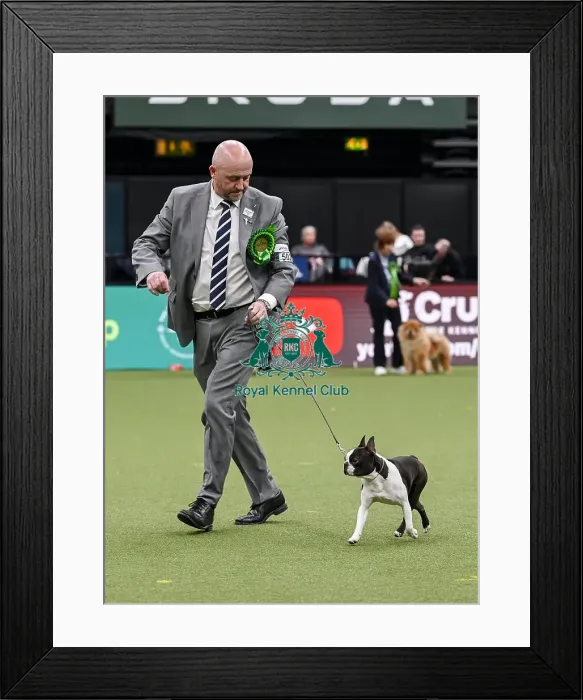 Framed Print : Dave Bennett from Liverpool with Ted Framed Print : Dave Bennett from Liverpool with Ted