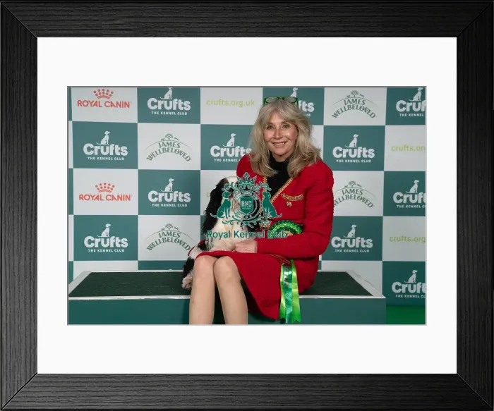 Framed Print : Caroline Bowles-Robinson from Loughborough with Schmichael