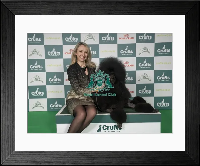 Framed Print : Sonia Merati from Milan, Italy with Drago Framed Print : Sonia Merati from Milan, Italy with Drago