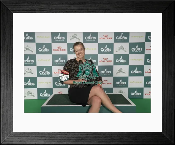 Framed Print : Olivia Timms from Thorney with Sushi
