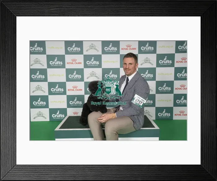 Framed Print : Tom Isherwood from Blackpool with Jack Framed Print : Tom Isherwood from Blackpool with Jack