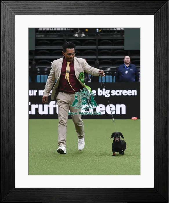 Framed Print : Dr M.Chauhan, from Birmingham, with Fern Framed Print : Dr M.Chauhan, from Birmingham, with Fern