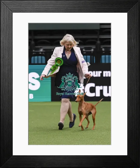 Framed Print : Michelle Farley, from Devon, with Fee