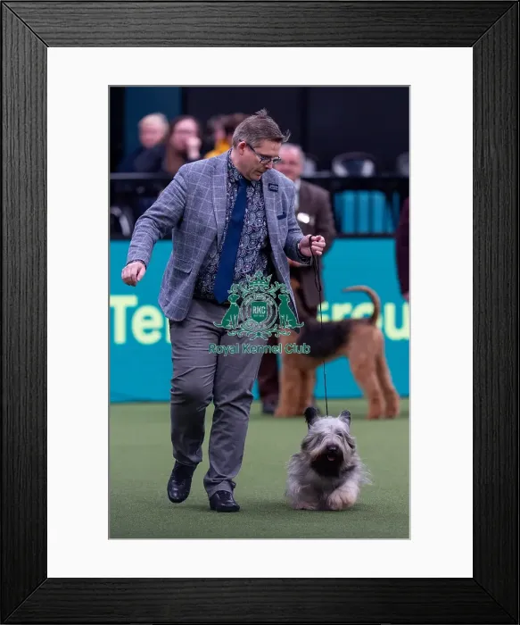 Framed Print : Robert Kanas, from Slovakia, with Kaya Framed Print : Robert Kanas, from Slovakia, with Kaya