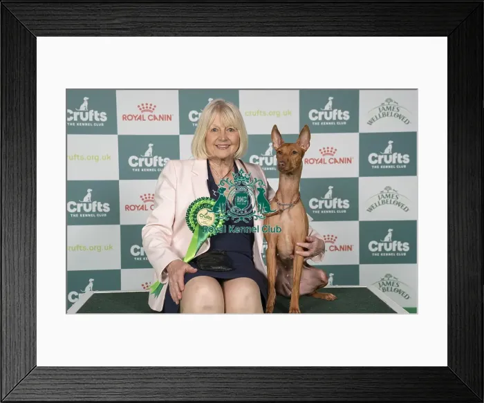 Framed Print : Michelle Farley, from Devon, with Fee