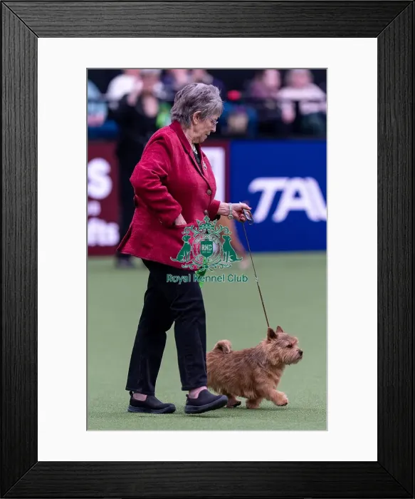 Framed Print : Lesley Crawley from Doncaster with Rowley