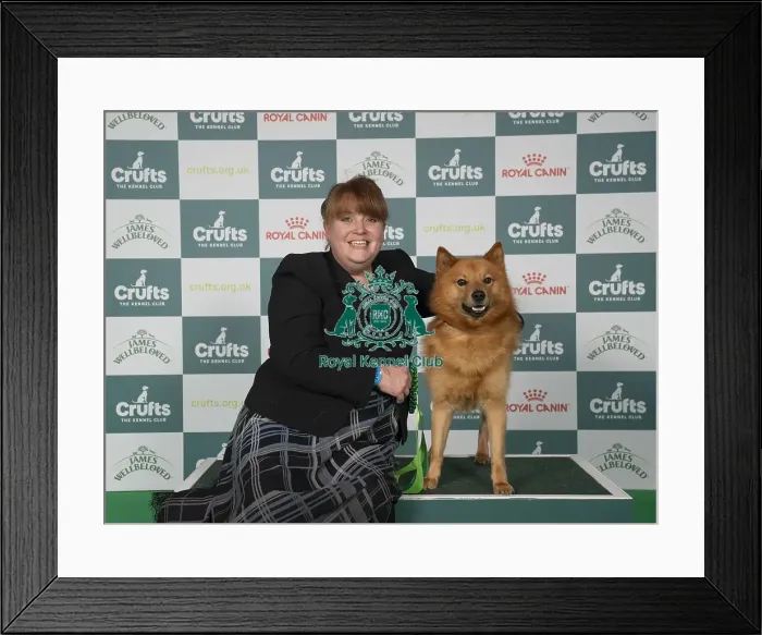 Framed Print : Abby Rolph, from Sommerset, with Thunder
