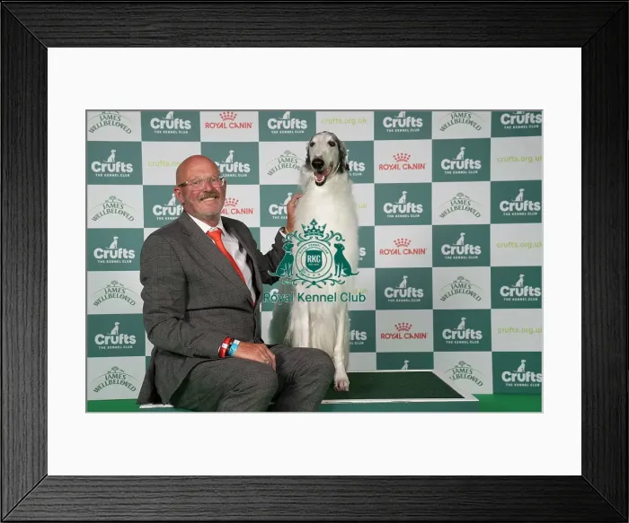 Framed Print : Gerald Munro, from Australia, with Kohl Framed Print : Gerald Munro, from Australia, with Kohl