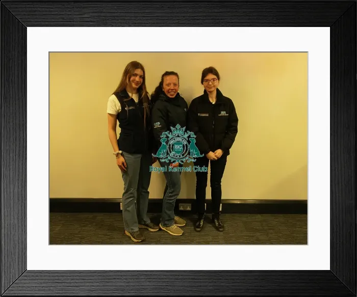 Framed Print : Veterinary talk students Framed Print : Veterinary talk students