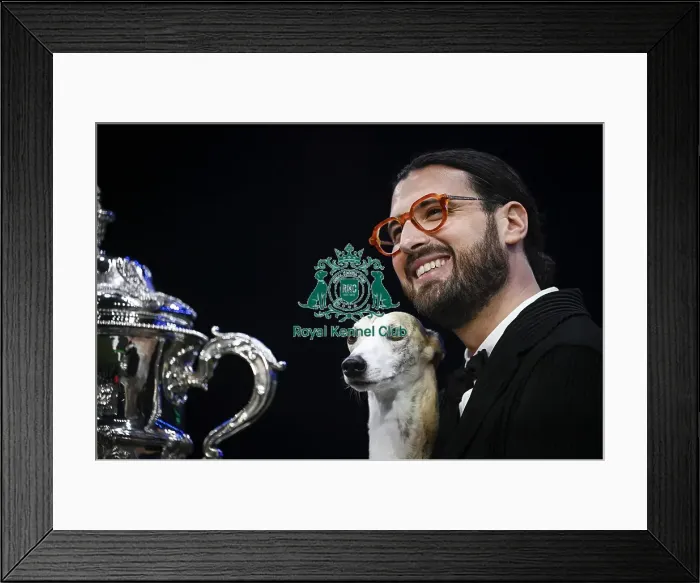 Framed Print : Giovanni Liguori, from Italy, with Miuccia Framed Print : Giovanni Liguori, from Italy, with Miuccia