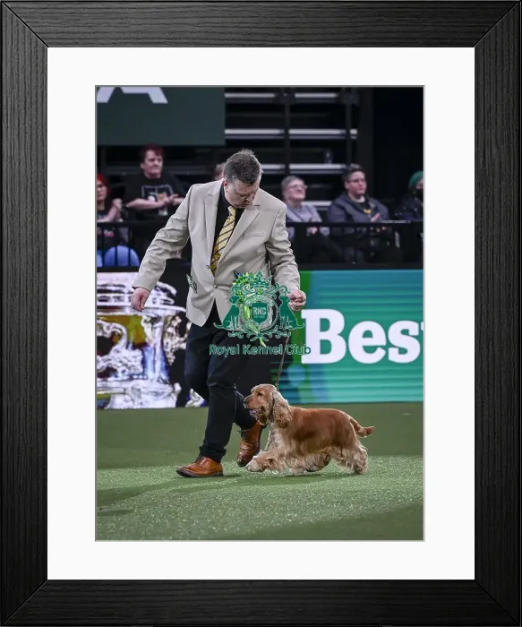 Framed Print : David Todd from Mid Calder, West Calder with Suzie