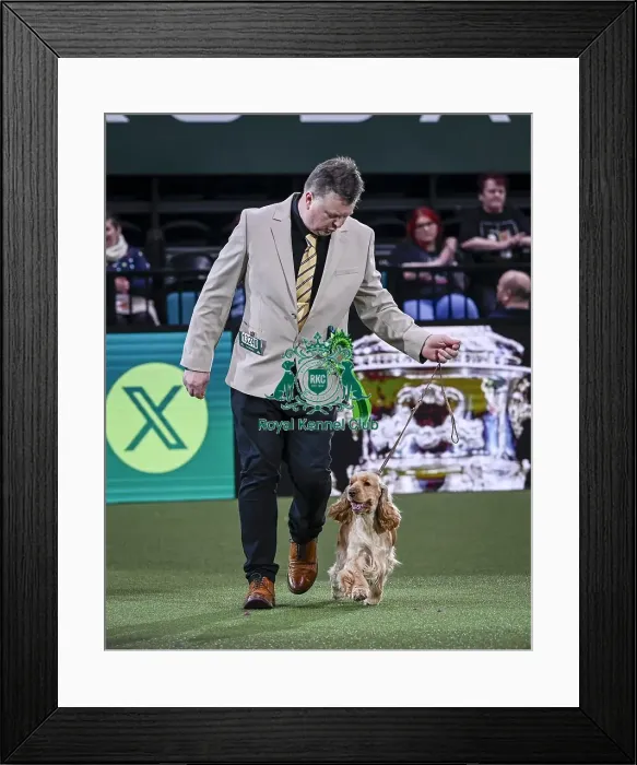 Framed Print : David Todd from Mid Calder, West Calder with Suzie Framed Print : David Todd from Mid Calder, West Calder with Suzie