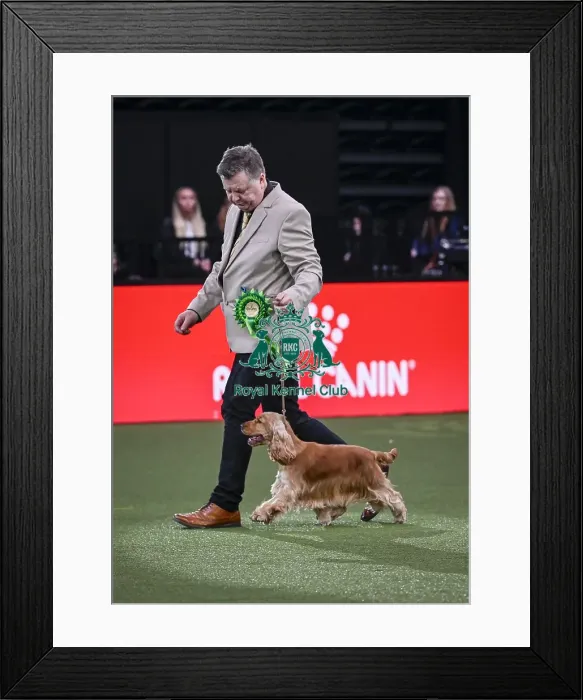 Framed Print : David Todd from Mid Calder, West Calder with Suzie