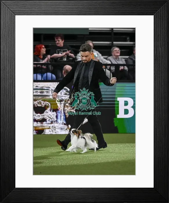Framed Print : Glenn Robb from Oswestry, Shropshire with Sophia Framed Print : Glenn Robb from Oswestry, Shropshire with Sophia