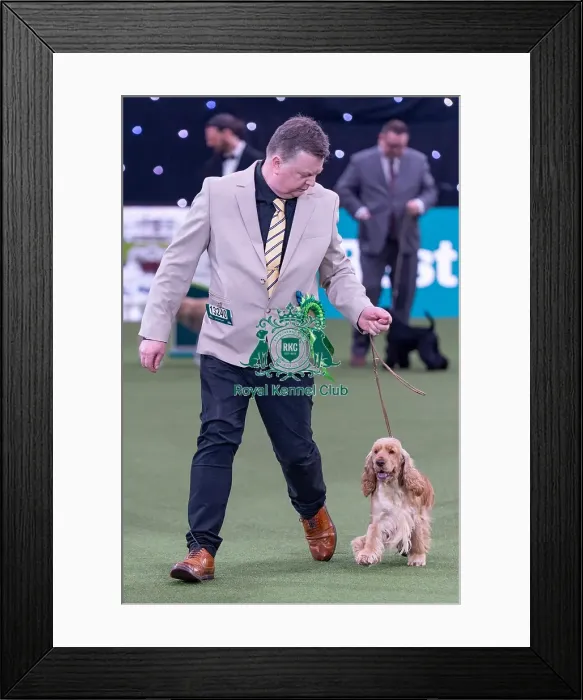 Framed Print : David Todd from Mid Calder, West Calder with Suzie
