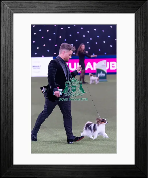 Framed Print : Glenn Robb from Oswestry, Shropshire with Sophia Framed Print : Glenn Robb from Oswestry, Shropshire with Sophia
