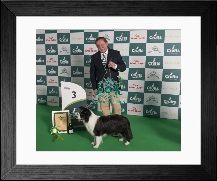 Framed Print : Ross Green from Swadlincote, Derbyshire with Tempt