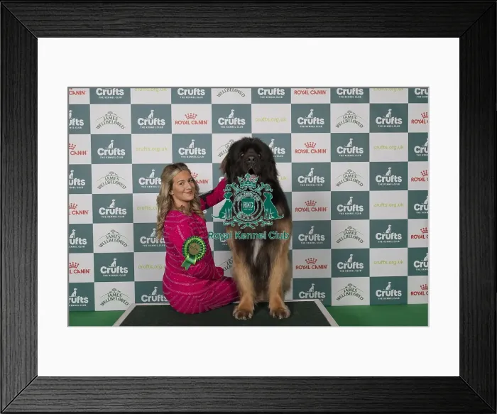 Framed Print : Lauren Whan from Antrim, Northern Ireland with Storm
