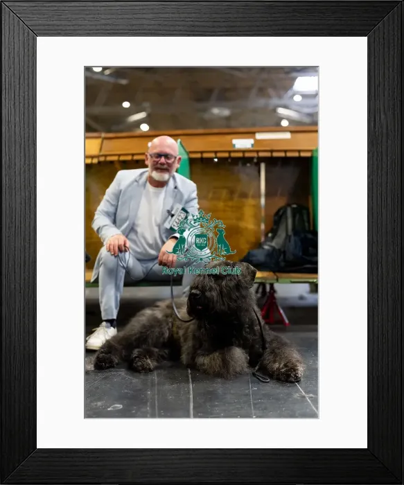 Framed Print : Olivier Bohn from France with Stanley Framed Print : Olivier Bohn from France with Stanley