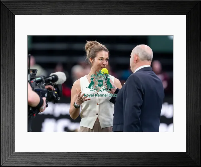 Framed Print : Gemma Atkinson is one of the official judges for Scruffts Framed Print : Gemma Atkinson is one of the official judges for Scruffts