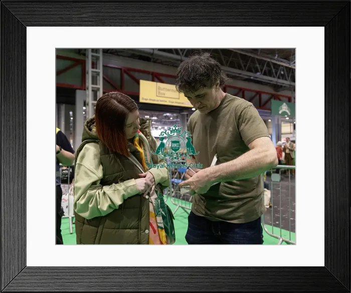 Framed Print : Supervet Noel Fitzpatrick signs copies of his new book today (Friday 07 / 03 / 25) Framed Print : Supervet Noel Fitzpatrick signs copies of his new book today (Friday 07 / 03 / 25)