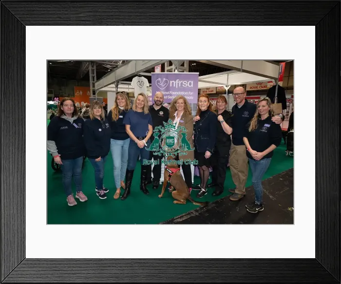 Framed Print : Visits Crufts 2025 Framed Print : Visits Crufts 2025