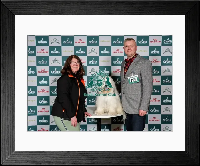 Framed Print : Martine Mannion and David Jarvis