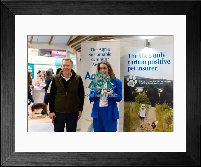Framed Print : Countryfile's Adam Henson hosting the first Agria Sustainable Exhibitor Award