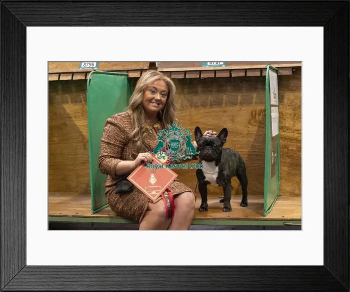 Framed Print : Abbie Cund from Birmingham with Morgan Framed Print : Abbie Cund from Birmingham with Morgan