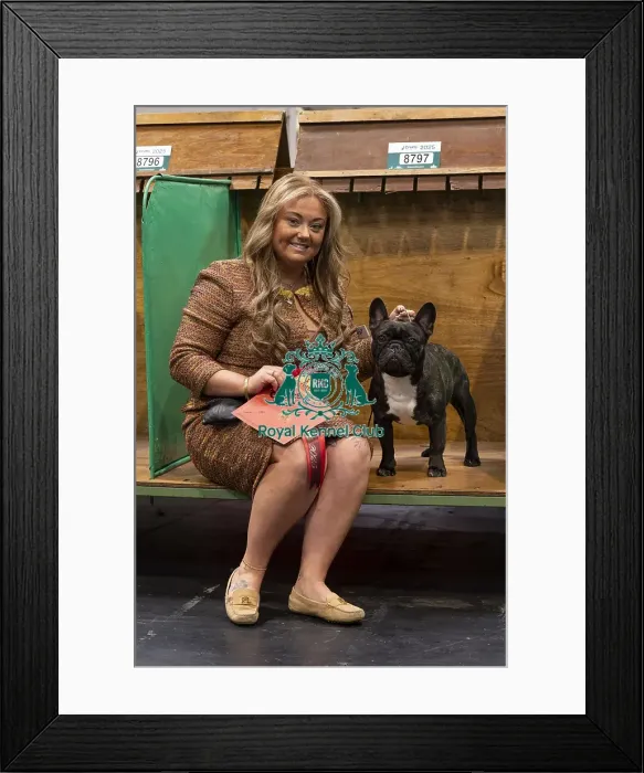 Framed Print : Abbie Cund from Birmingham with Morgan Framed Print : Abbie Cund from Birmingham with Morgan
