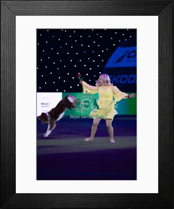 Framed Print : Lucy Heath with Stillmoor Star Turn Framed Print : Lucy Heath with Stillmoor Star Turn
