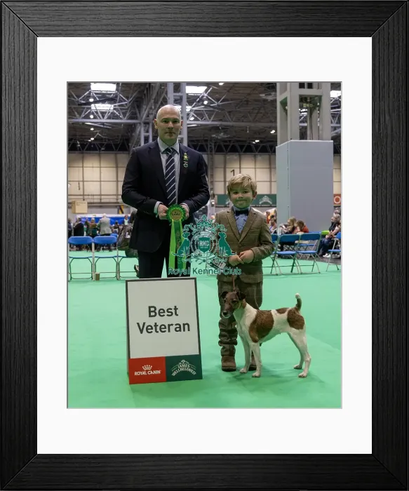 Framed Print : Judge Dr I H Gabriel with Freddie Osborne from Bobbington Framed Print : Judge Dr I H Gabriel with Freddie Osborne from Bobbington