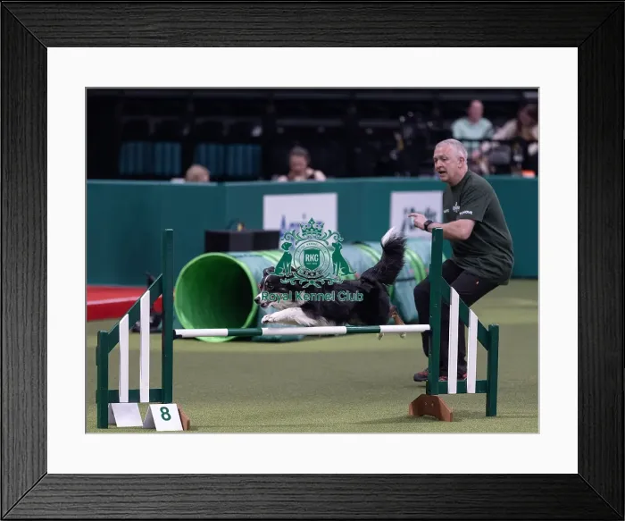 Framed Print : Trainer Brian McDougall with Gaunyersdal Careless Whisper Framed Print : Trainer Brian McDougall with Gaunyersdal Careless Whisper