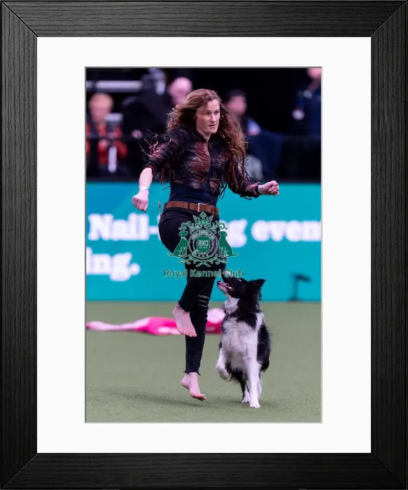 Framed Print : Andrea Deller with Comebyanaway Step In Time