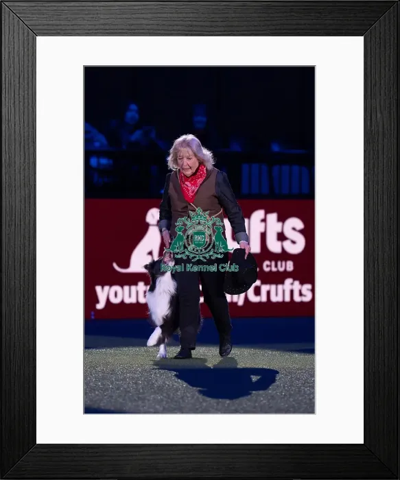 Framed Print : Carole Dodson with Borderdance Dream Legend From Kinaway