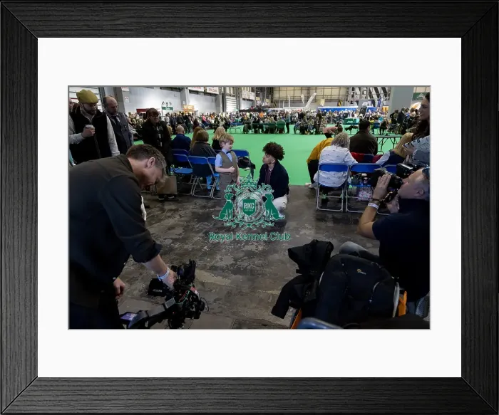 Framed Print : Radzi Chinyanganya interviews, Freddie Osborne from Bobbington Framed Print : Radzi Chinyanganya interviews, Freddie Osborne from Bobbington