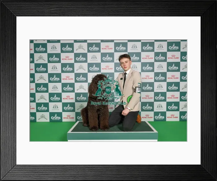 Framed Print : Edward Eddery from Cambridge, with Aengus Framed Print : Edward Eddery from Cambridge, with Aengus